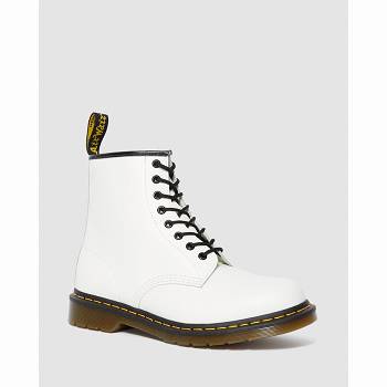 Dr Martens Férfi 1460 Smooth Bőr Lace Up Bakancs Fehér